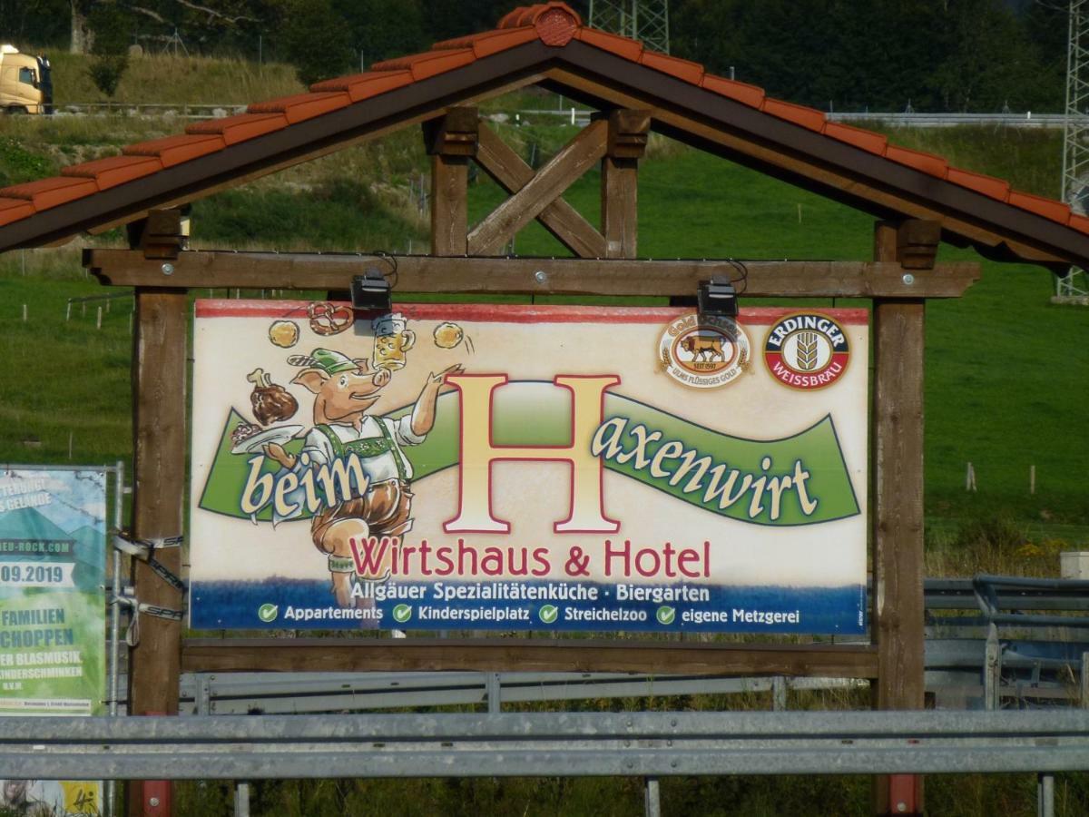 Beim Haxenwirt Hotel Immenstadt im Allgau Bagian luar foto
